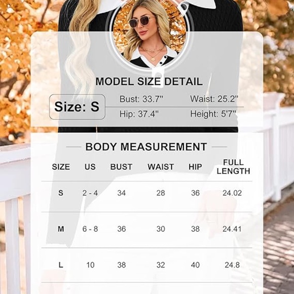 Blooming Jelly Women's Cable Knit Sweater Long Sleeve Pullover Tops 2025 Fall Fa - Picture 2 of 6